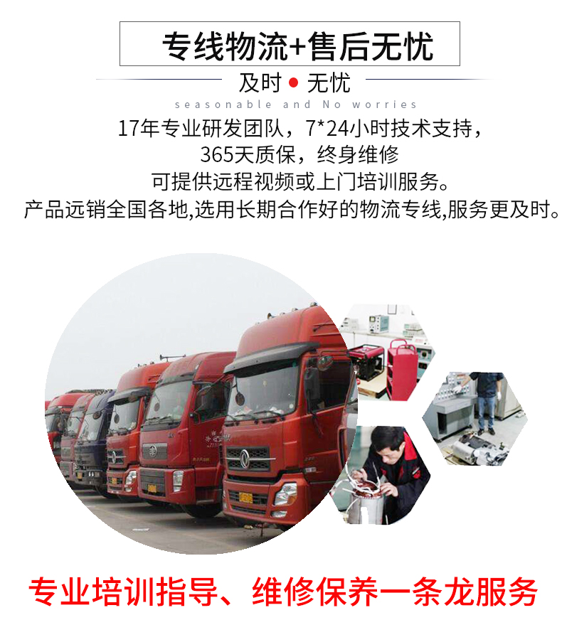 DM系列單三相5kw汽油發電機特點